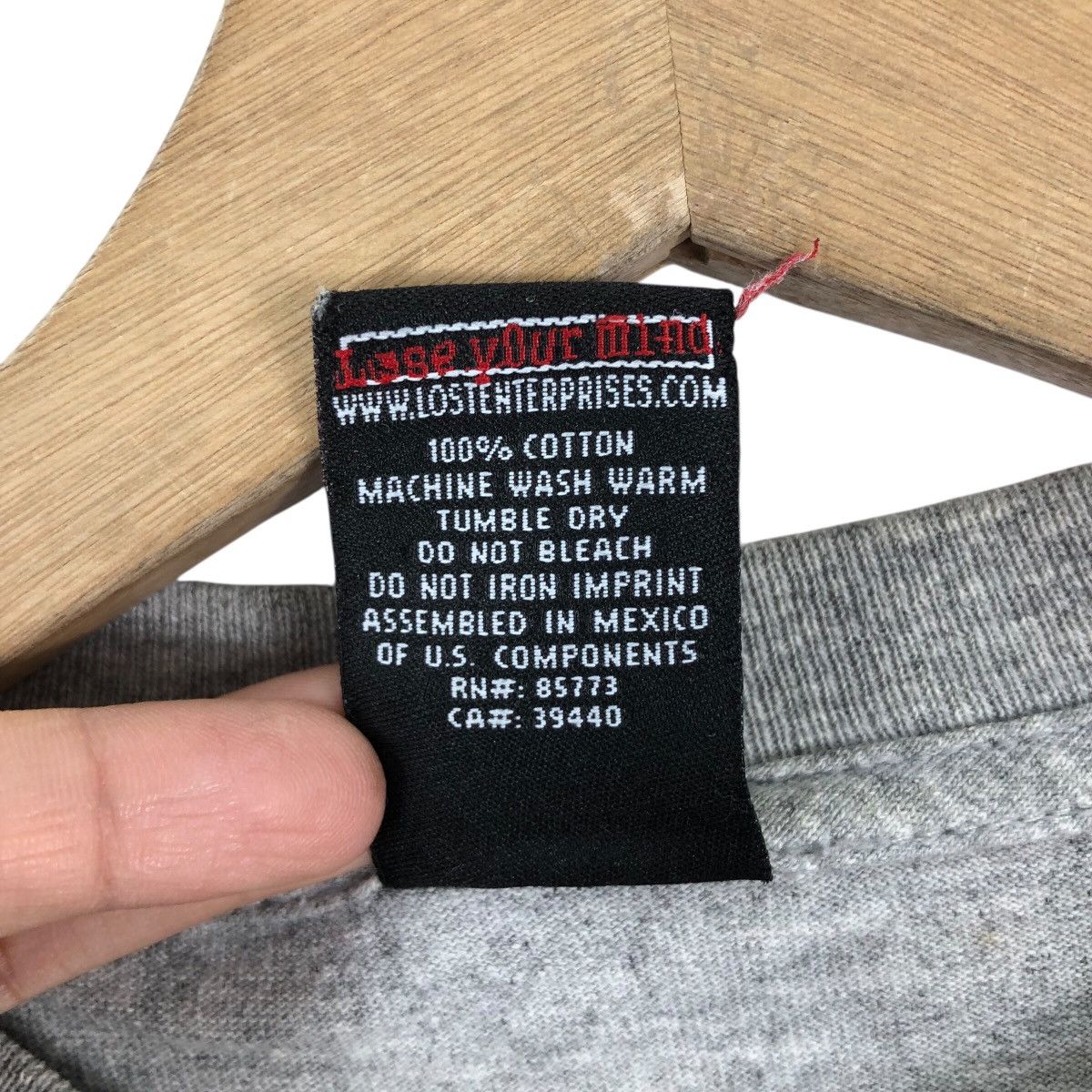 Lost Enterprises Vintage LOST ENTERPRISES Skateboard Long Sleeve Flame Logo Size US M / EU 48-50 / 2 - 6 Thumbnail