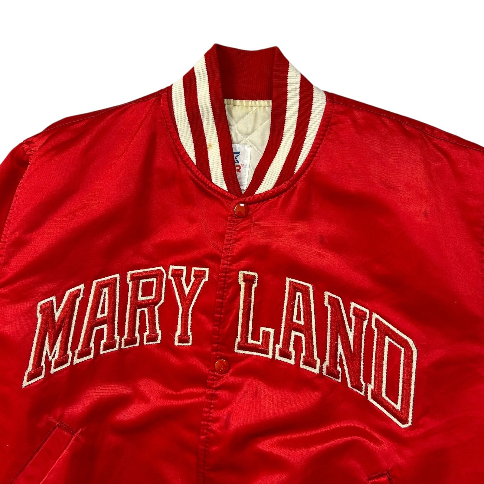 NCAA VTG 80s 90s NCAA MARYLAND TERRAPINS STARTER SATIN JACKET Size US L / EU 52-54 / 3 - 2 Thumbnail