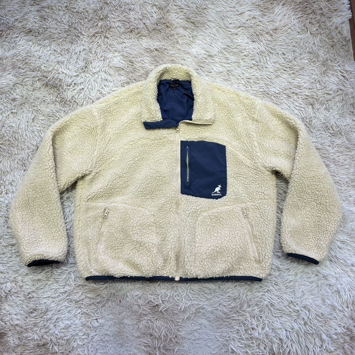 Japanese Brand × Kangol Deep Pile Fleece Jacket Zip Up Freak Store x Kangol Size US S / EU 44-46 / 1 - 2 Thumbnail