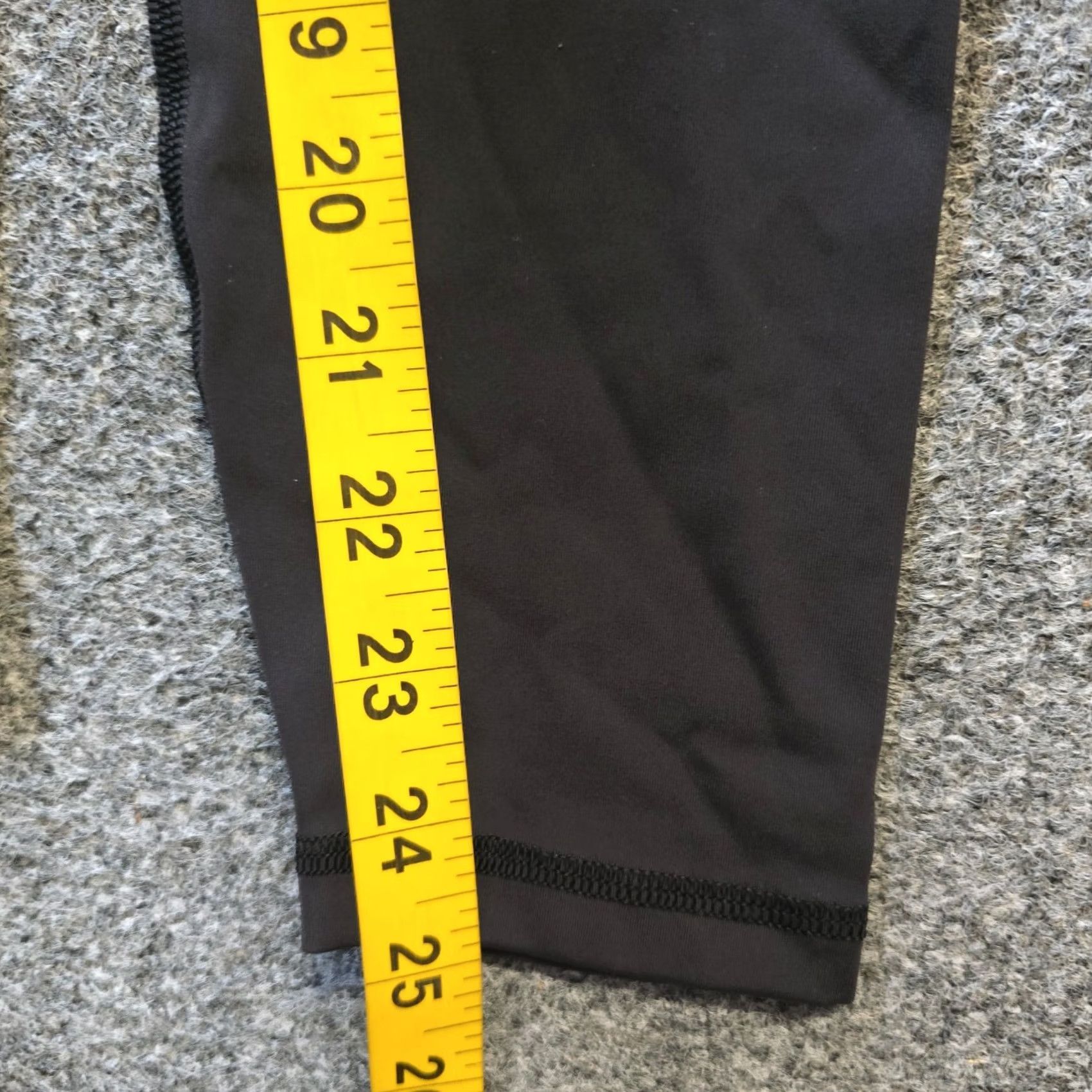 Lululemon Lululemon Pants Womens Size 2 Black Power Thru High Rise 25 Inch Leggings Casual Size 26" / US 2 / IT 38 - 6 Thumbnail
