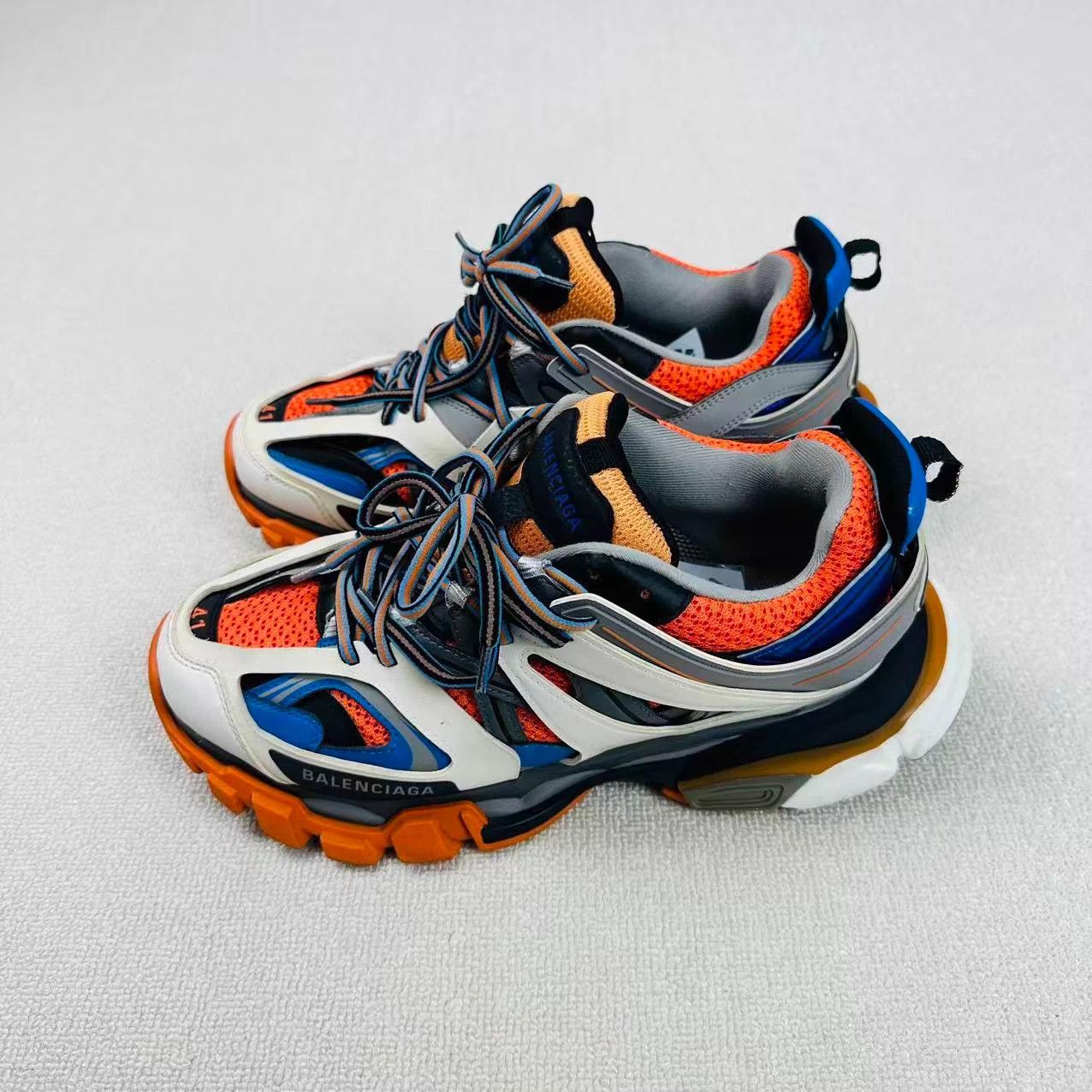 Balenciaga Balenciaga Track White Orange Dad Shoe 41 Size US 9 / EU 42 - 3 Thumbnail