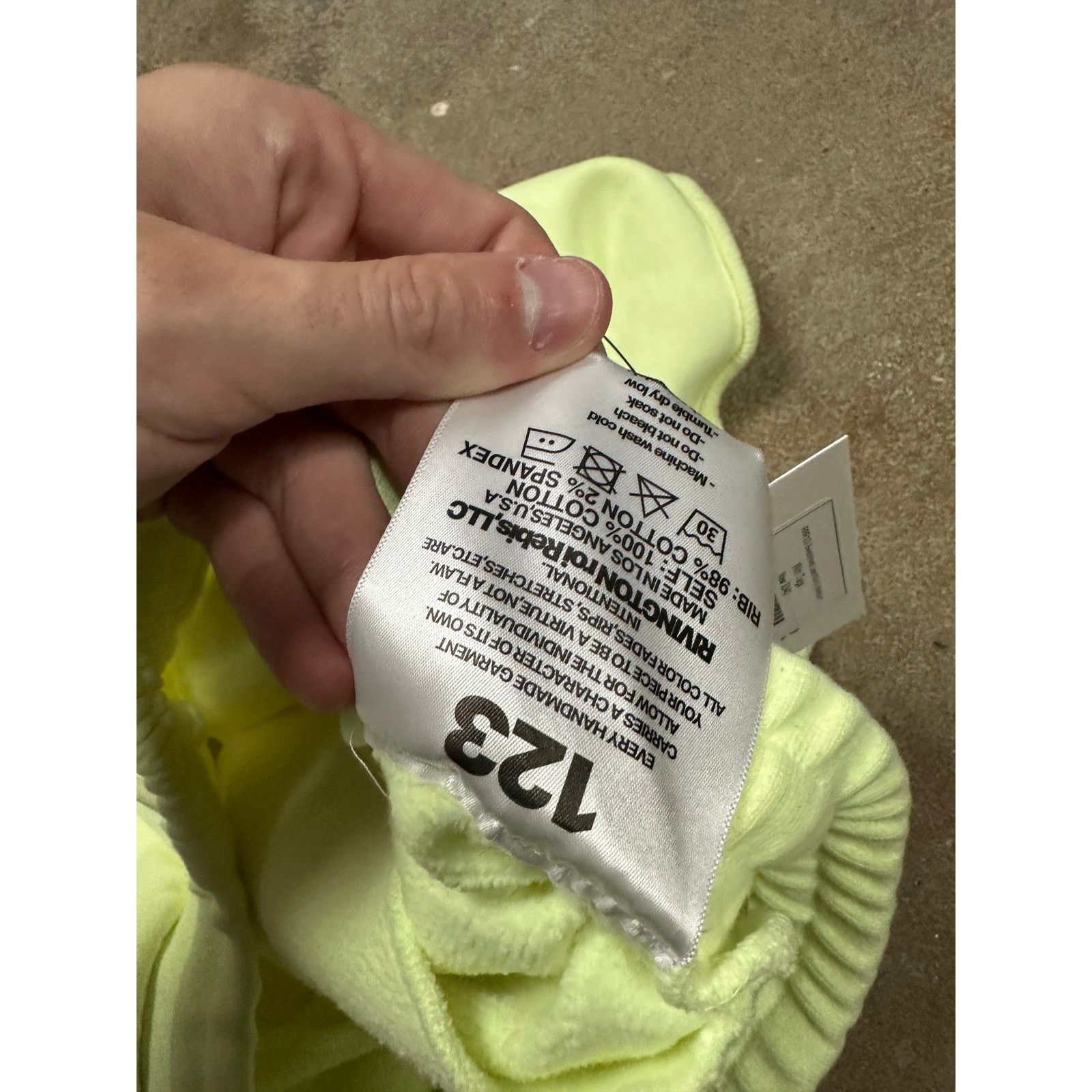 Other RRR123 Sweatshorts Lime Multi New 2 (Medium) With Tags Size US 32 / EU 48 - 5 Thumbnail
