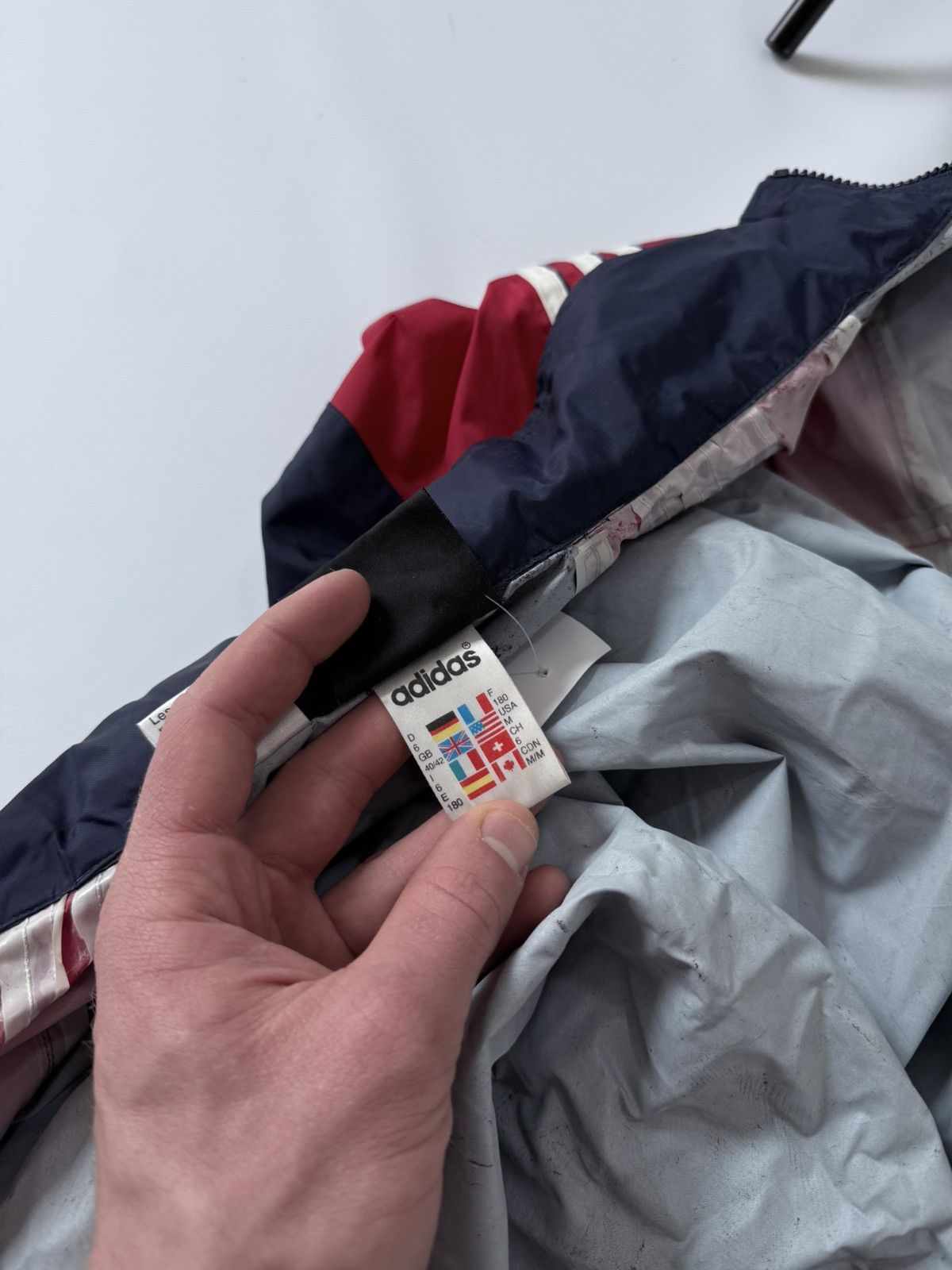 Adidas Vintage Adidas 90s Y2K streetwear nylon windbreaker jacket Size US XL / EU 56 / 4 - 10 Thumbnail