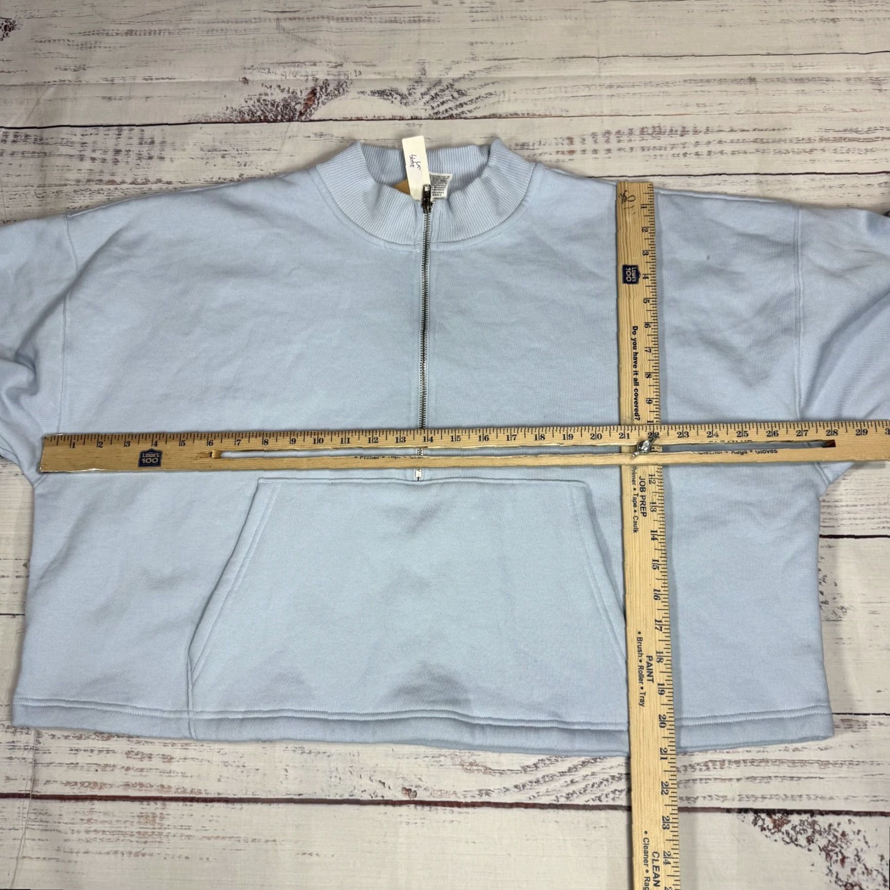Victoria's Secret VINTAGE Victoria's Secret Pullover Sweatshirt X-Large Blue 2XL Womens Sweatshirt Pullover Cotton Polyester Fleece Lining New Size XXL / US 16-18 / IT 52-54 - 2 Thumbnail