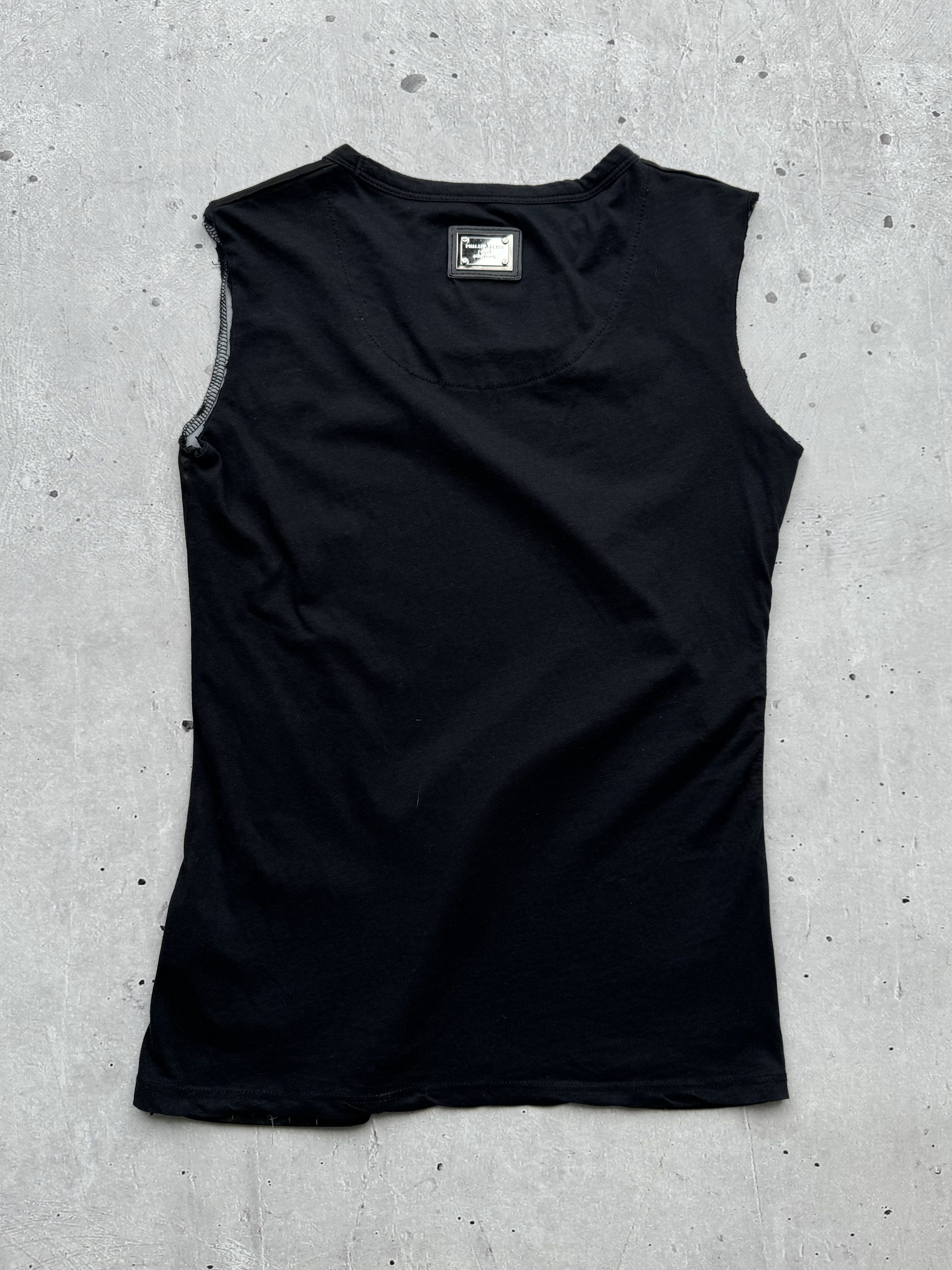 Philipp Plein × Vintage Philipp Plein Vintage Printed Tank Top Size S / US 4 / IT 40 - 7 Thumbnail