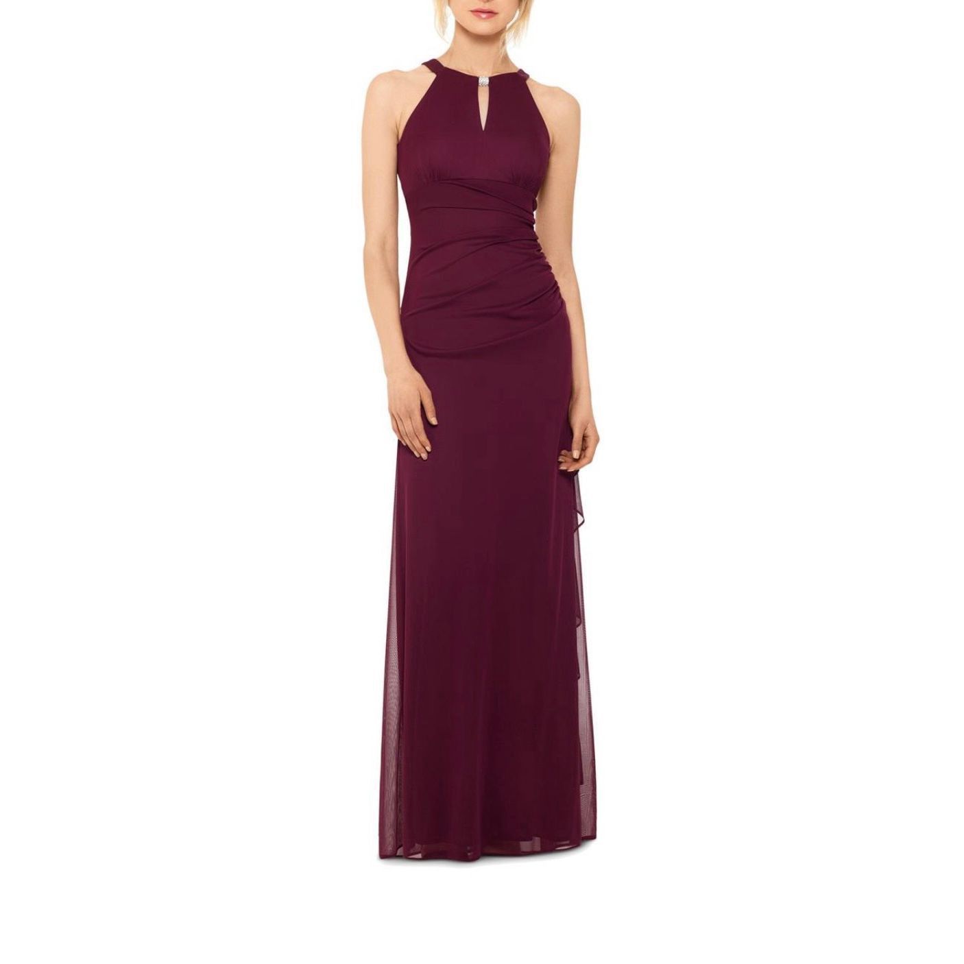 NWT Betsy & Adam purple formal dress size 6