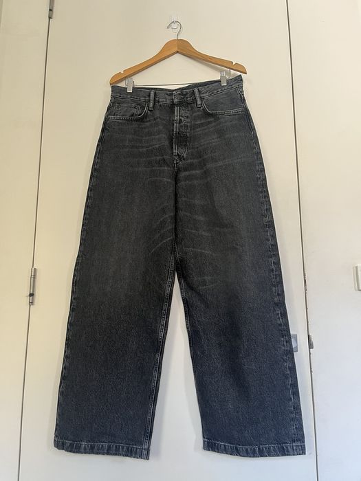 Acne Studios 1989 wide leg jeans | Grailed