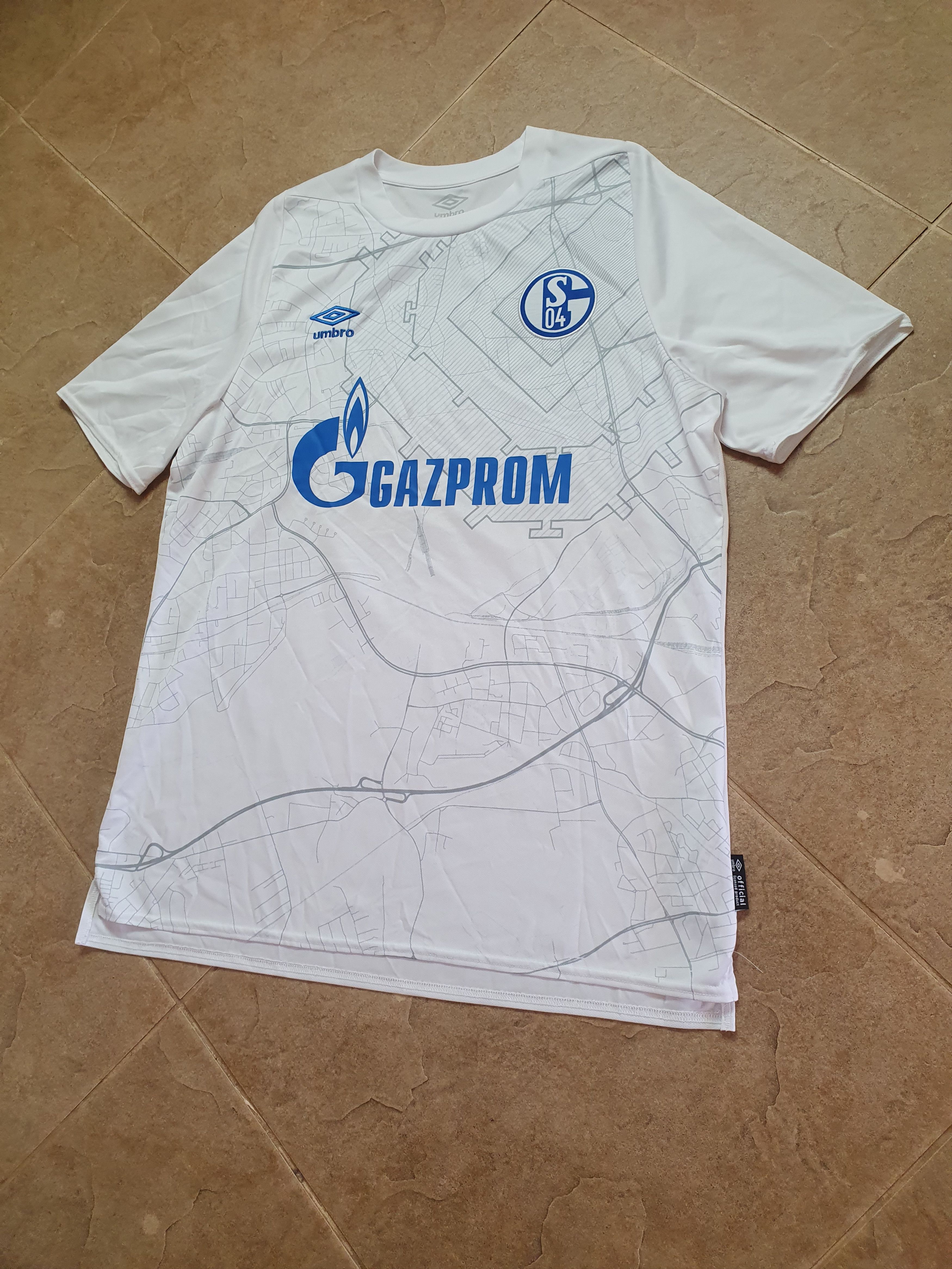 Umbro Jersey SOCCER FOOTBALL vintage t-shirt UMBRO FC SCHALKE 04 Size US XL / EU 56 / 4 - 3 Thumbnail