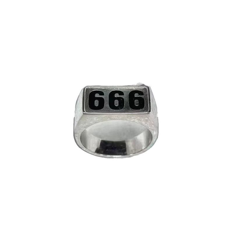 VIBE Chrome Silver Ring Vintage Rings🔥🔥🔥 Size ONE SIZE - 4 Thumbnail
