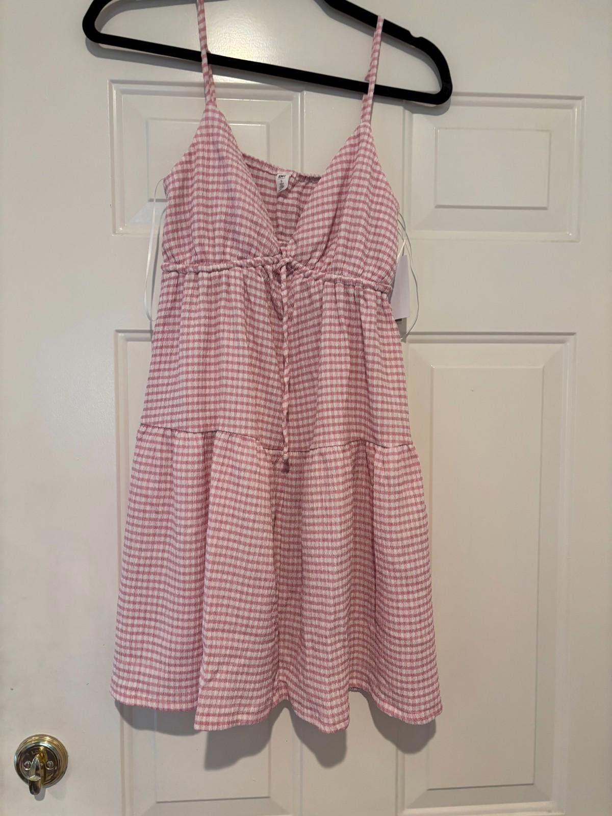 BP. Womens BP pink and white gingham sundress size small #68 Size S / US 4 / IT 40 - 1 Thumbnail