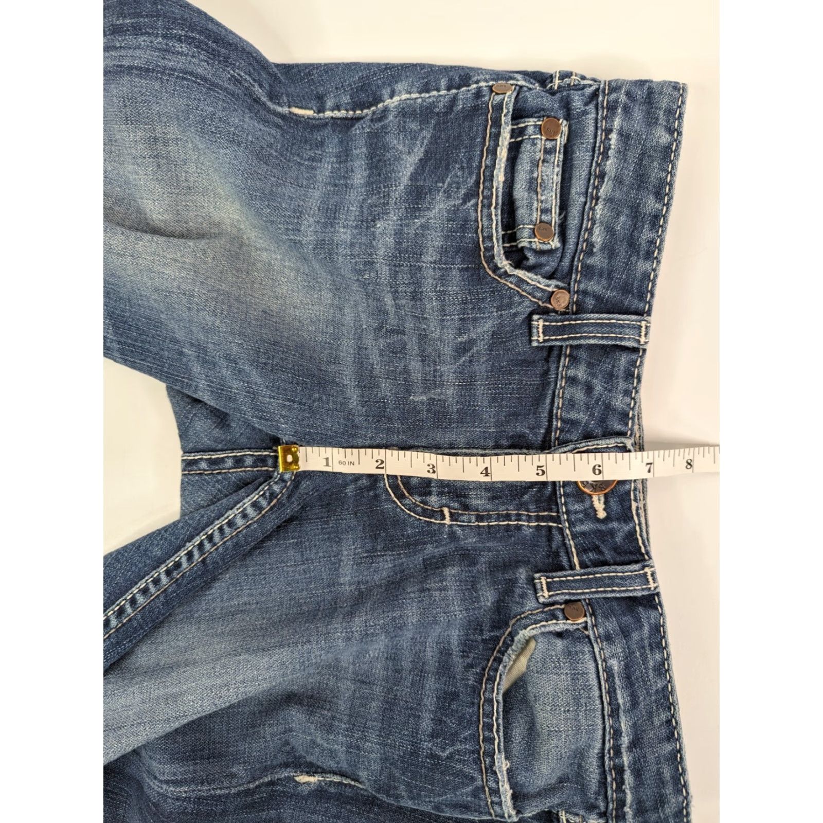 BKE BKE Madison Skinny Stretch Denim Jeans 26 Regular Blue Women Slim Fit BK14121L Size 26" / US 2 / IT 38 - 7 Thumbnail