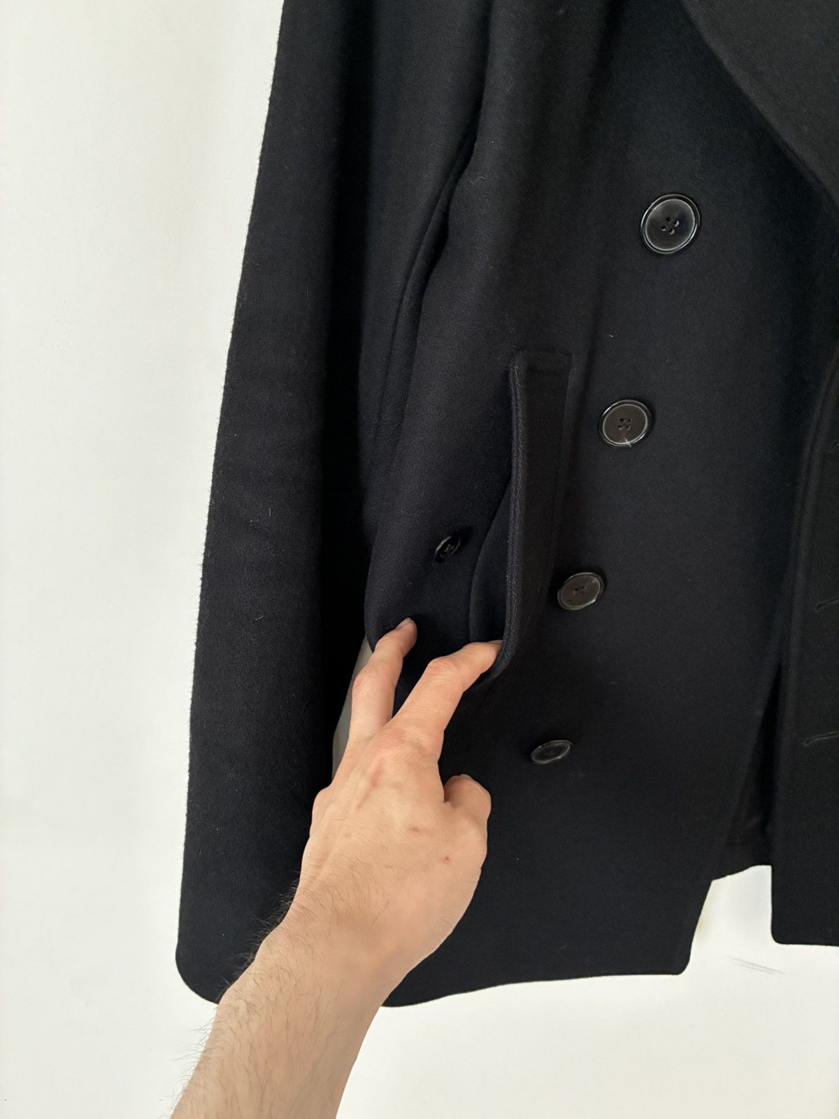 Saint Laurent Paris Saint Laurent Paris FW15 Caban Peacoat Size US M / EU 48-50 / 2 - 4 Thumbnail