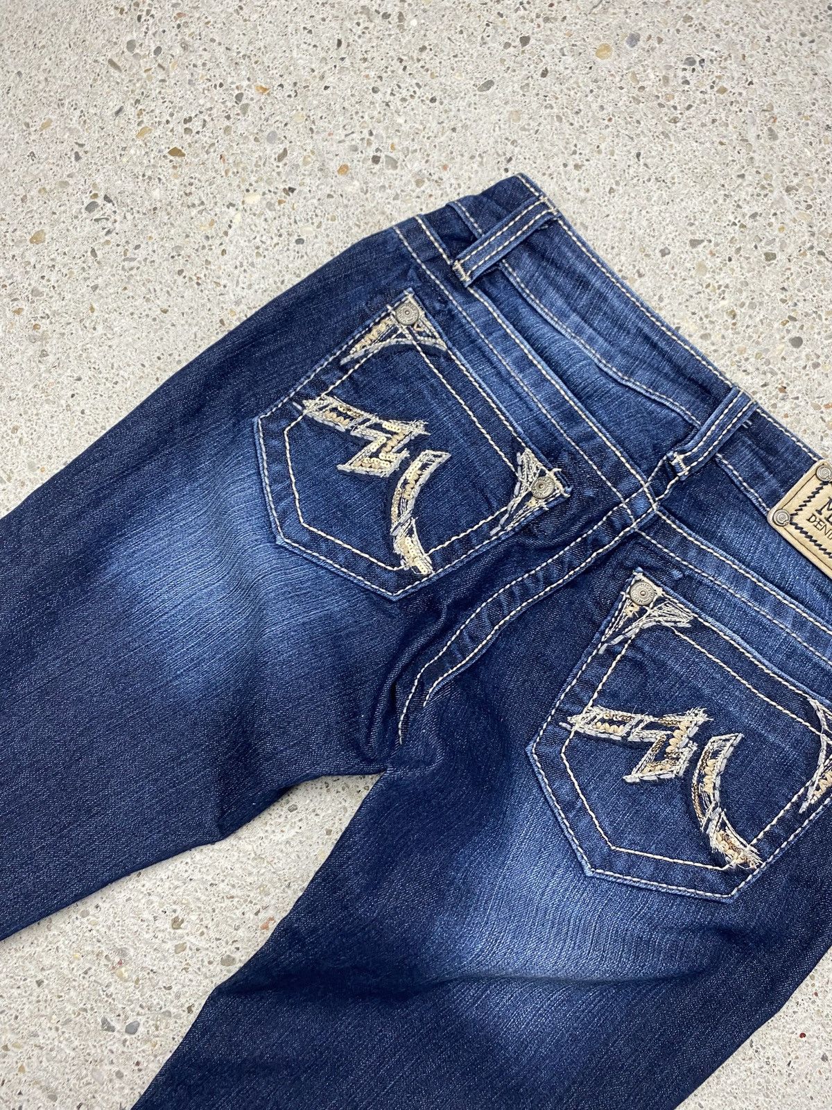 Miss Me Miss me y2k skinny jeans vintage washed navy Size 26" / US 2 / IT 38 - 4 Thumbnail