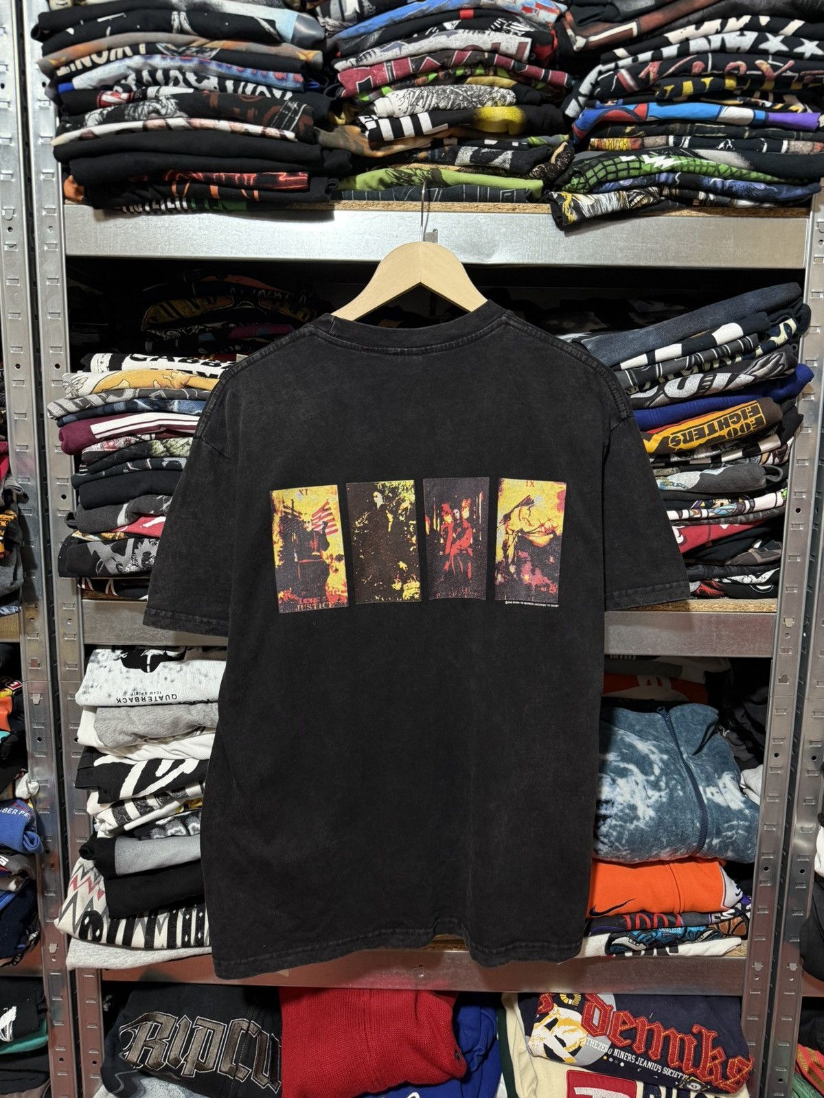Band Tees Vintage 2006 Marilyn Manson Hierophant BOOTLEG Rock T-Shirt Size US M / EU 48-50 / 2 - 2 Thumbnail