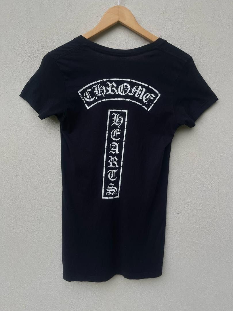 Chrome Hearts Chrome Hearts T-Bar Scroll Star Logo Tee Size US XS / EU 42 / 0 - 7 Thumbnail