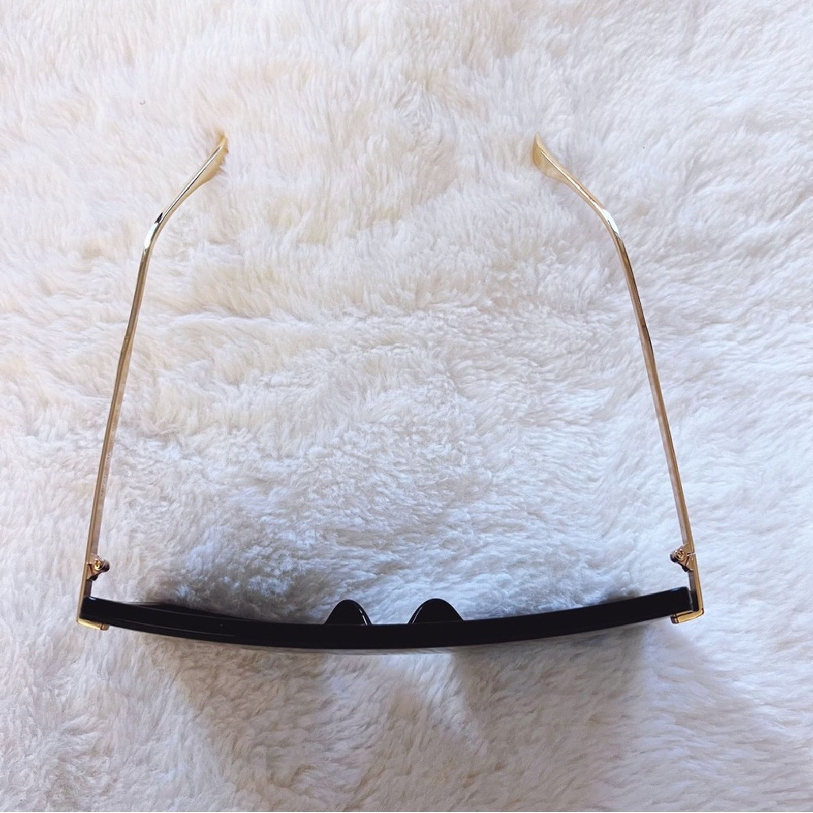 Other Ariel Black Rectangle Shield Oversize Sunglasses Size ONE SIZE - 7 Thumbnail