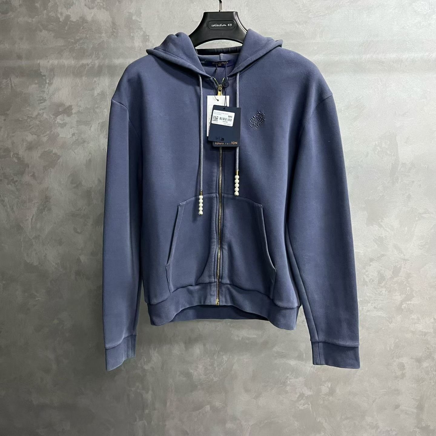 Louis Vuitton Louis Vuitton Retro Blue Hoodie m Men Size US M / EU 48-50 / 2 - 1 Thumbnail