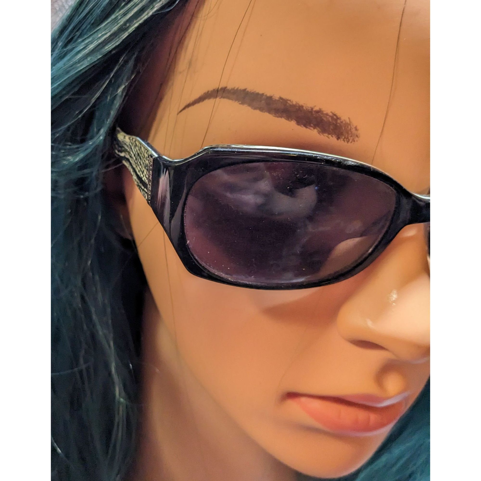 Other Ellen Tracy Vesta Black Sunglasses Frames Size ONE SIZE - 9 Thumbnail