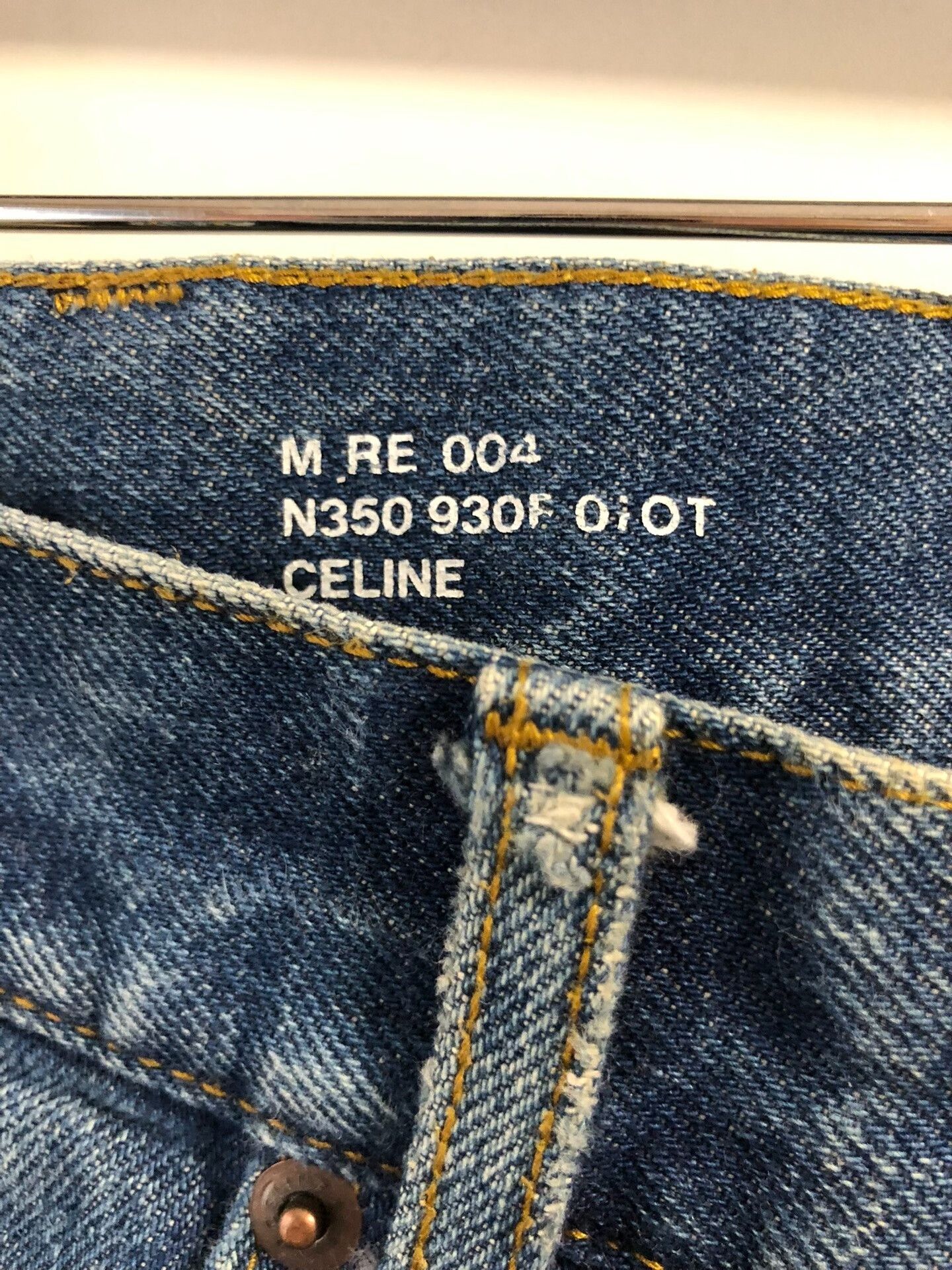 Celine celine ss21 monterey wash denim pants Size US 30 / EU 46 - 4 Thumbnail