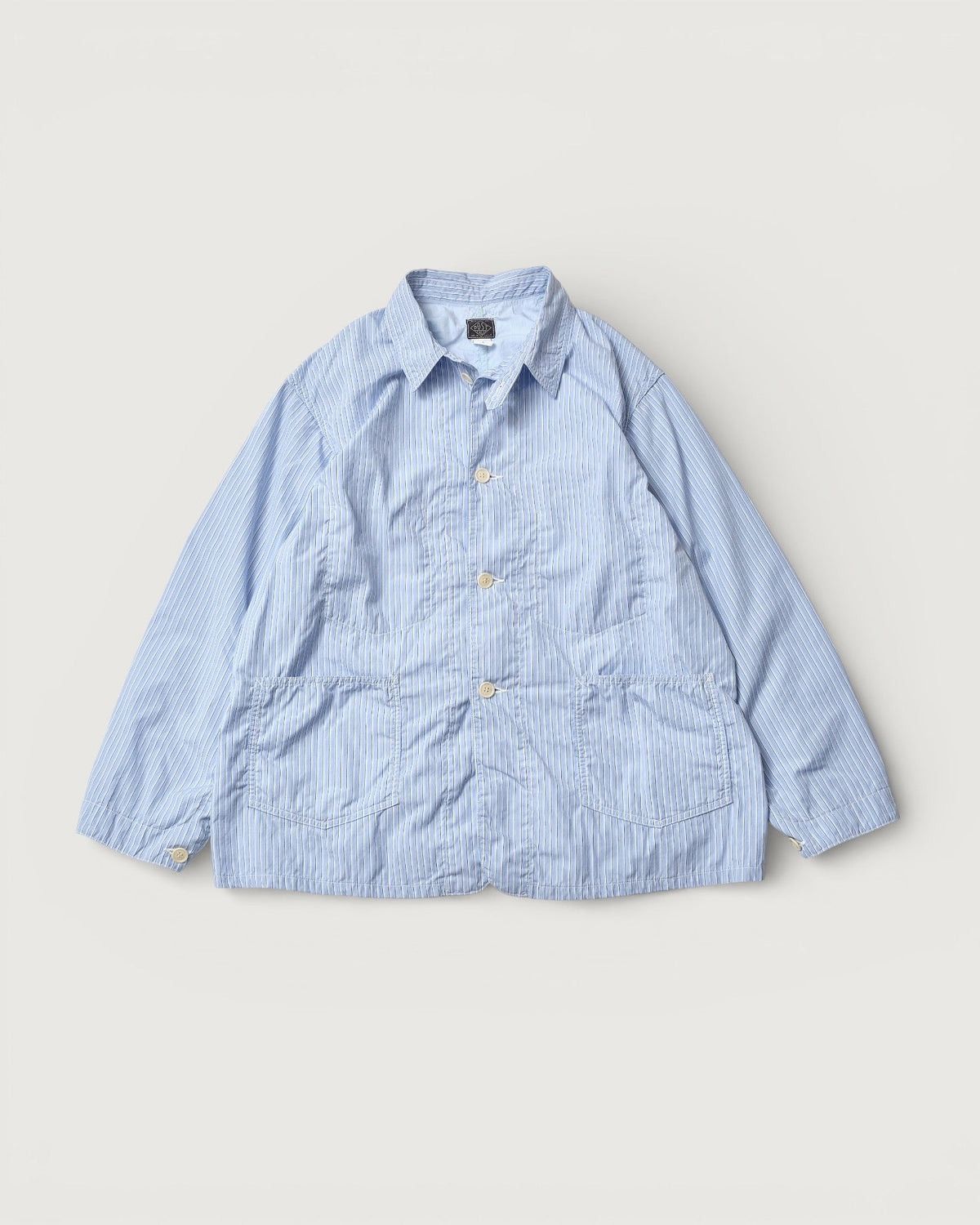 post overalls #1101L-SF1 WWII No.1 Jacket : stripe shirt