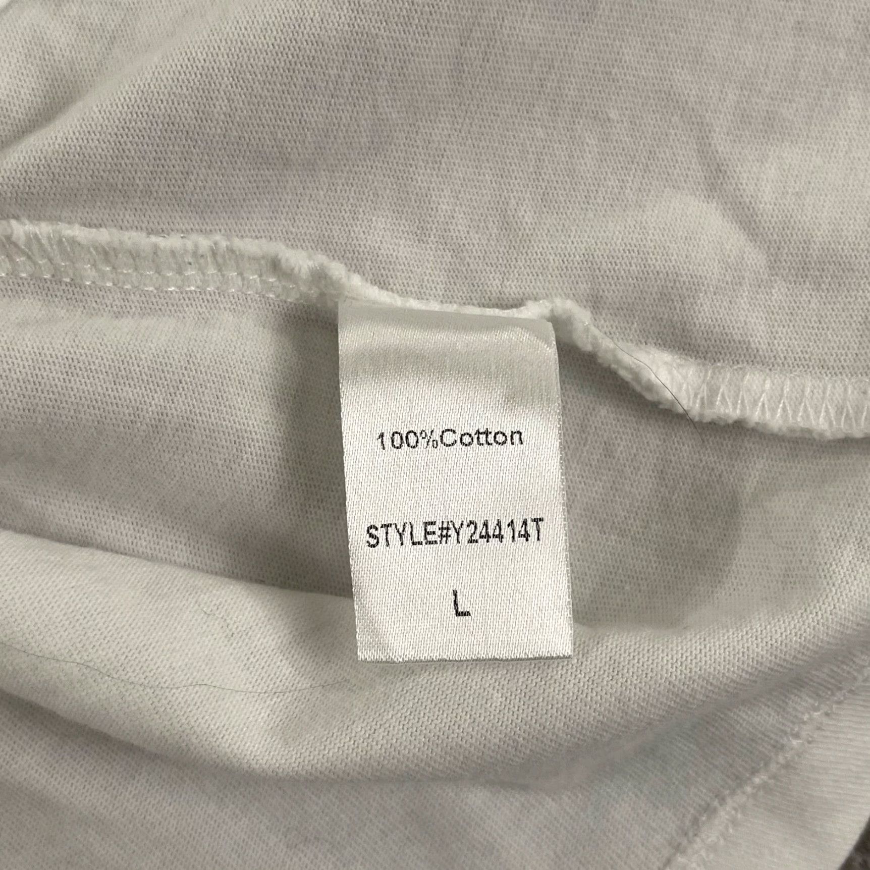 Vintage VINTAGE TuckerNuck Women's White Crewneck T-Shirt Casual Workwear Cotton Short Sleeve Large Size L / US 10 / IT 46 - 5 Thumbnail