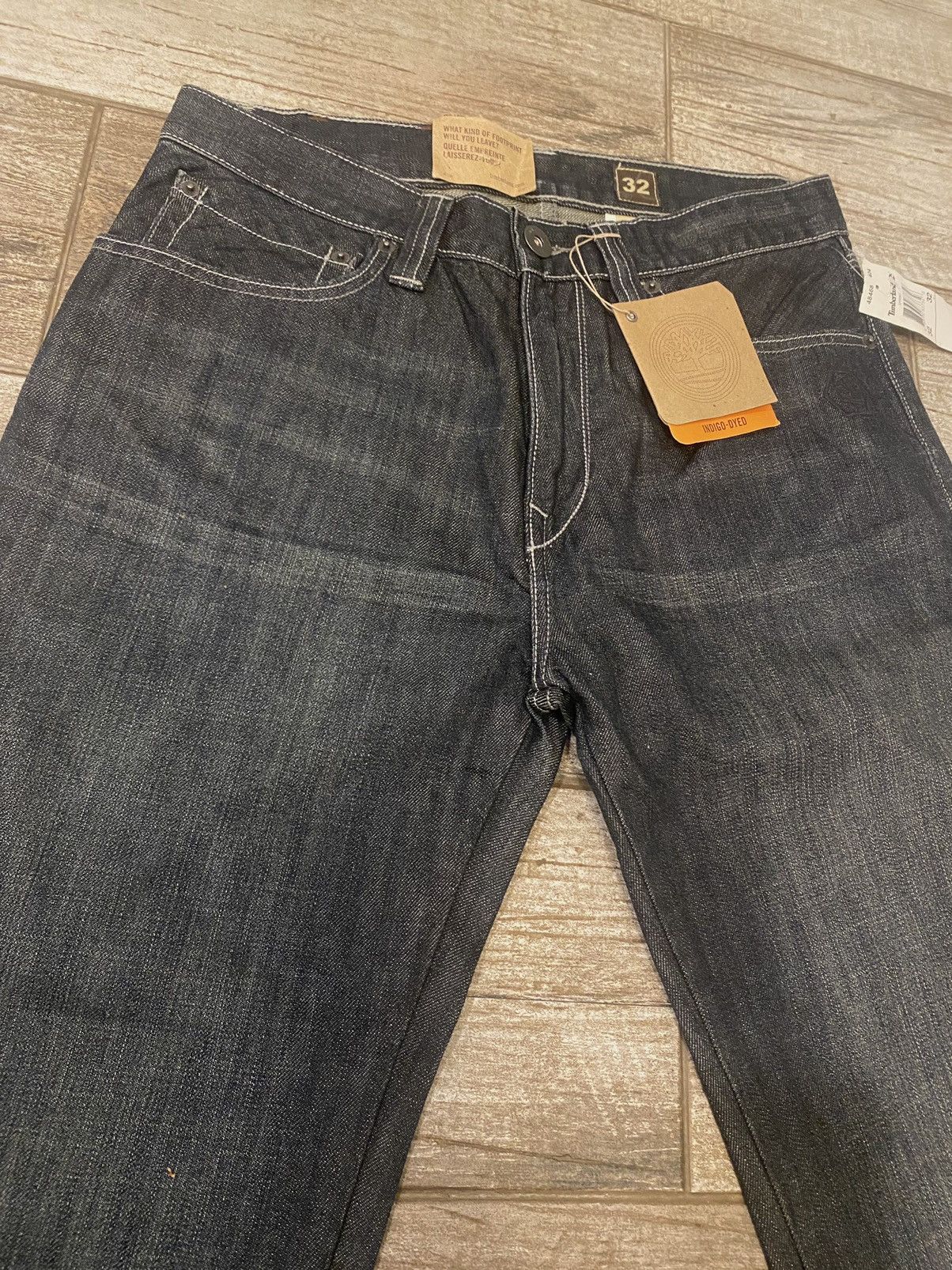 Timberland Timberland Indigo-Dyed Straight Leg Jeans Size US 32 / EU 48 - 3 Thumbnail