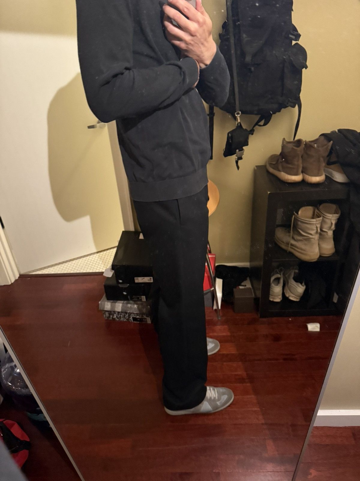 Balenciaga Flared high waisted pant Size US 34 / EU 50 - 8 Thumbnail