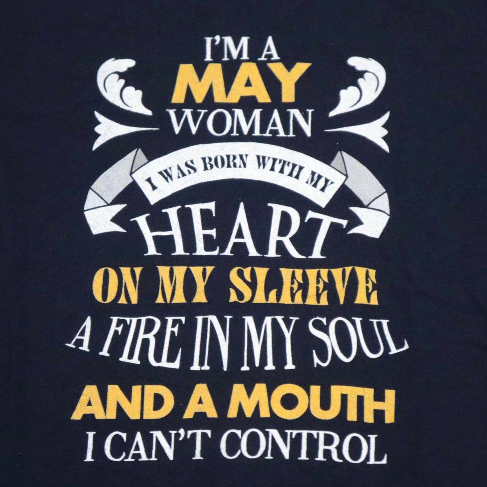 Vintage Im a Woman Heart Soul Mouth Graphic Crewneck T Shirt Tee Women's Size L Large Size L / US 10 / IT 46 - 2 Thumbnail