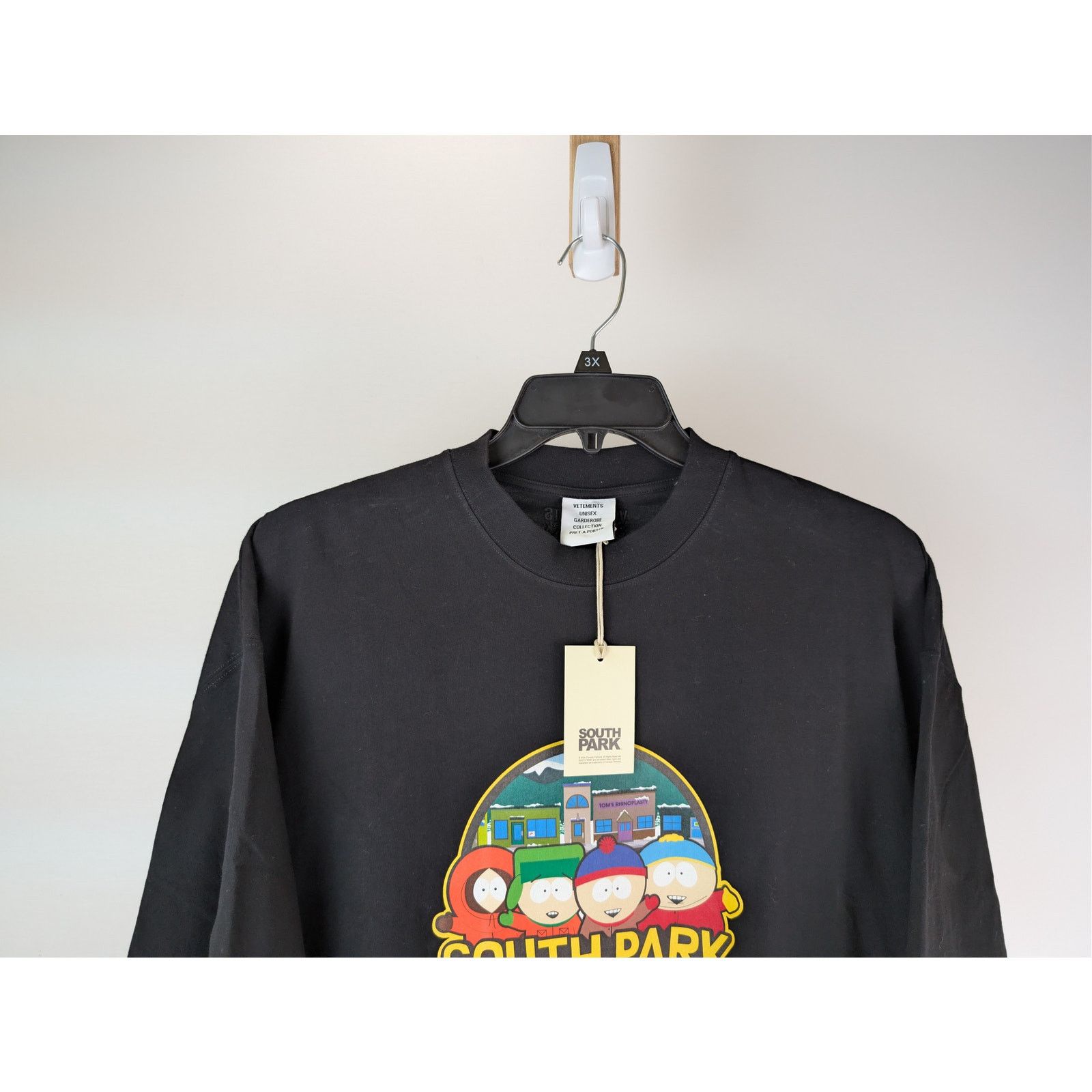 Vetements o1rshd1 South Park oversized T-shirt in Black Size US S / EU 44-46 / 1 - 3 Thumbnail