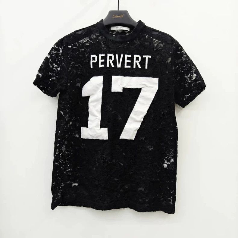 Givenchy Givenchy Limited edition Pervert 17 black lace T