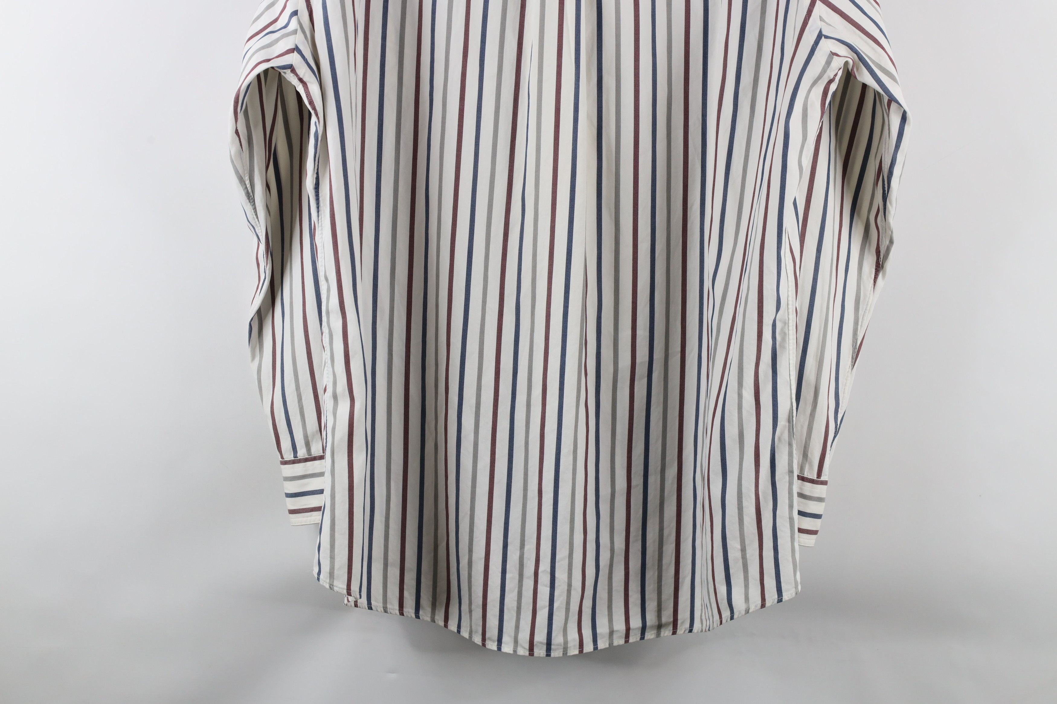 Vintage Vintage 90s Streetwear Rainbow Striped Button Down Shirt Size US L / EU 52-54 / 3 - 12 Thumbnail