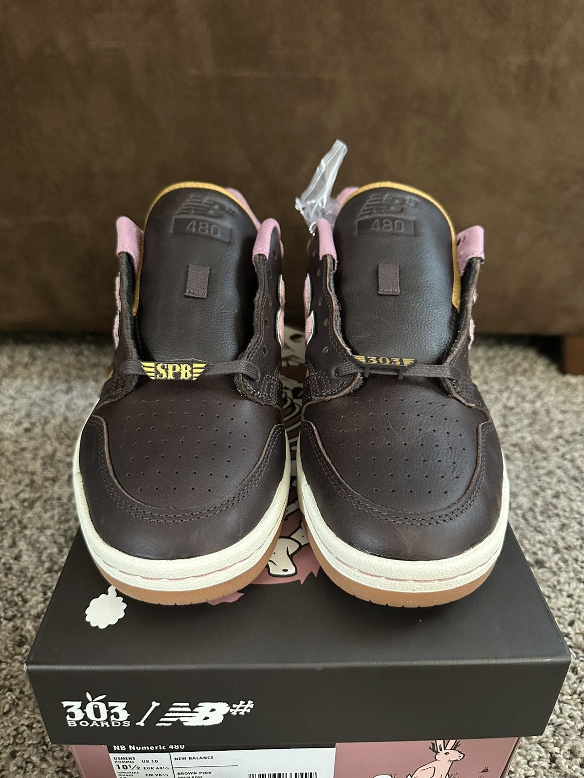 New Balance NB# x 303 x Jeremy Fish “480” Size US 10.5 / EU 43-44 - 3 Thumbnail