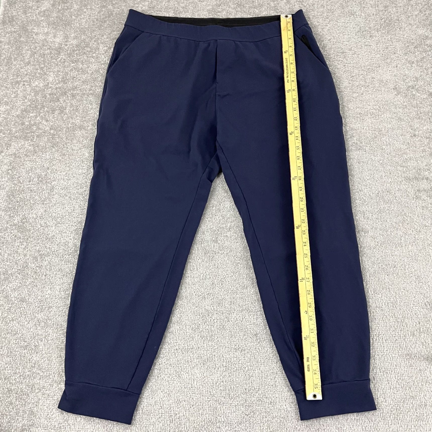 Vintage PUBLIC REC Jogger Pants Mens 38 x 30 Blue Performance Stretch Travel Lightweight 5-Pocket Modern Size US 38 / EU 54 - 6 Thumbnail
