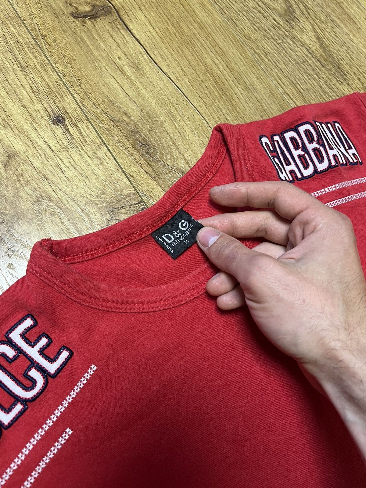 Vintage Bootleg 90s Dolce&Gabbana t-shirt avant garde style Size US M / EU 48-50 / 2 - 3 Thumbnail