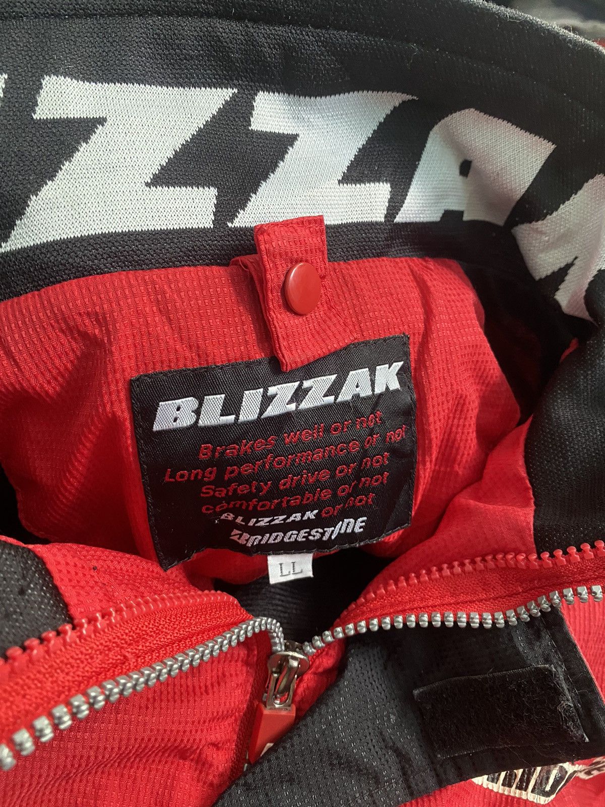 Vintage Vintage Blizzak Bridgestone Rally art racing🚀 Size US L / EU 52-54 / 3 - 14 Thumbnail