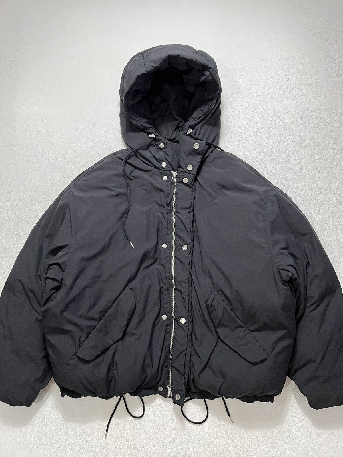 POST ARCHIVE FACTION (PAF) BESLOW Oversized M65 Hood Short Down Parka Jacket Black Size US M / EU 48-50 / 2 - 5 Thumbnail