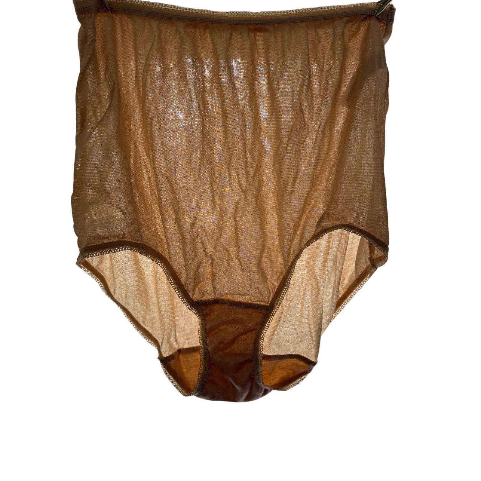 Vintage Vintage Underscore Sheer Nylon Panty Mushroom Gusset #759134 Size ONE SIZE - 5 Thumbnail