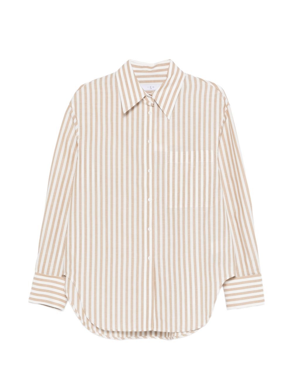 AZALOA STRIPED COTTON BLOUSE
