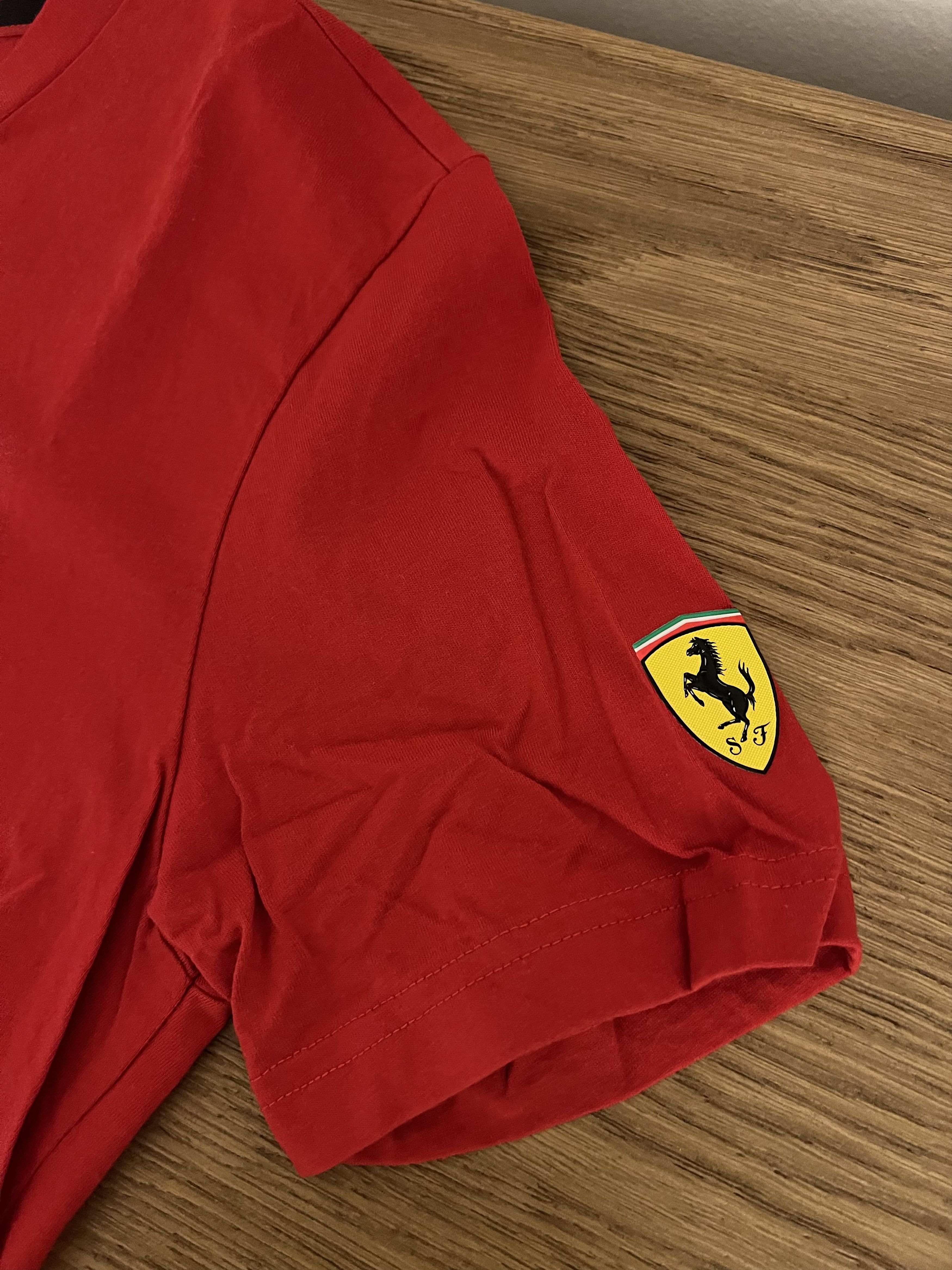 Ferrari × Puma Ferrari x Puma Shield T-Shirt Size US S / EU 44-46 / 1 - 3 Thumbnail