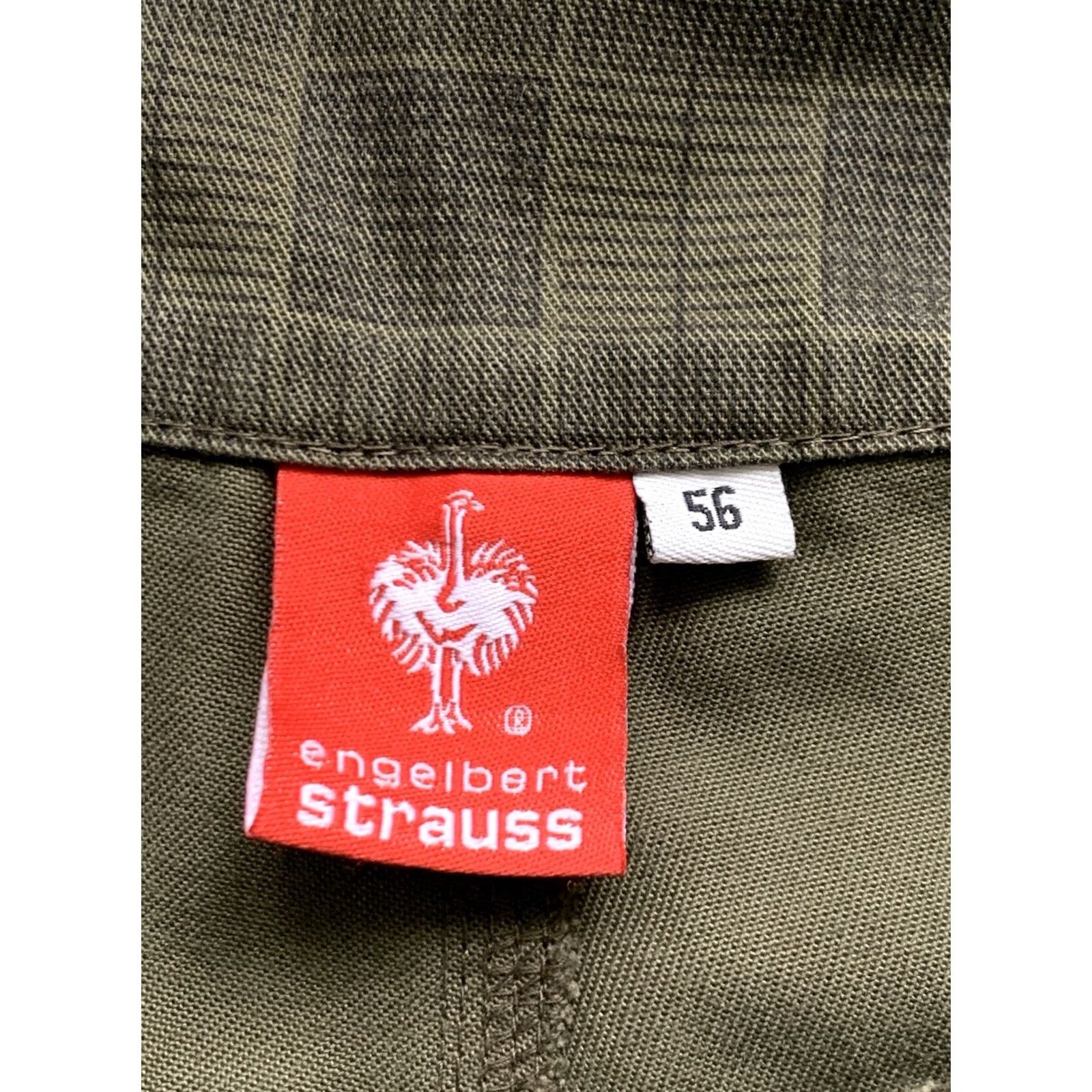 Vintage ENGELBERT STRAUSS Workwear Cargo Shorts Men 56 EU Olive Size 40 Size US 40 / EU 56 - 6 Thumbnail