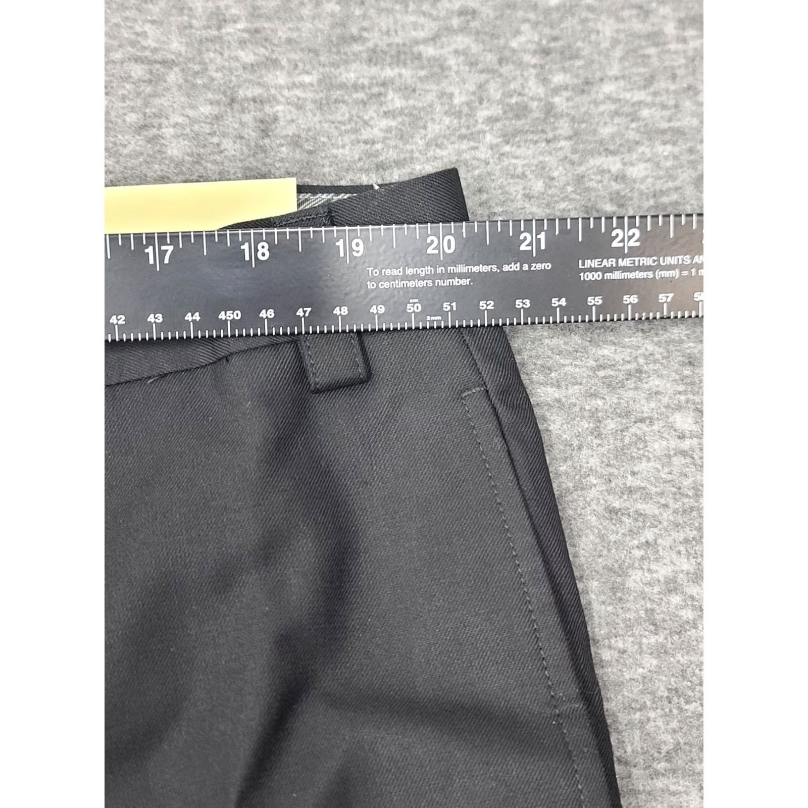 Ralph Lauren Lauren Ralph Lauren Dress Pants Mens 40x30 Black Flat Front Classic Fit Washable Dress Pants Mens Black 40x30 Modern Office Business Vintage: No Size US 40 / EU 56 - 7 Thumbnail