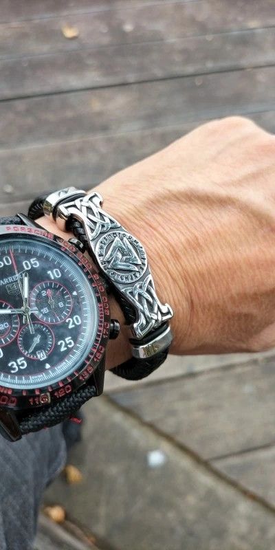 Other Vikings Braided Leather Bracelet Accessories Gift For Him Size ONE SIZE - 2 Thumbnail