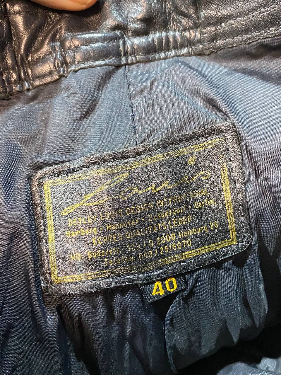 Vintage Detley Louis Racing Moto Leather Pants Vintage Size US 29 - 10 Thumbnail