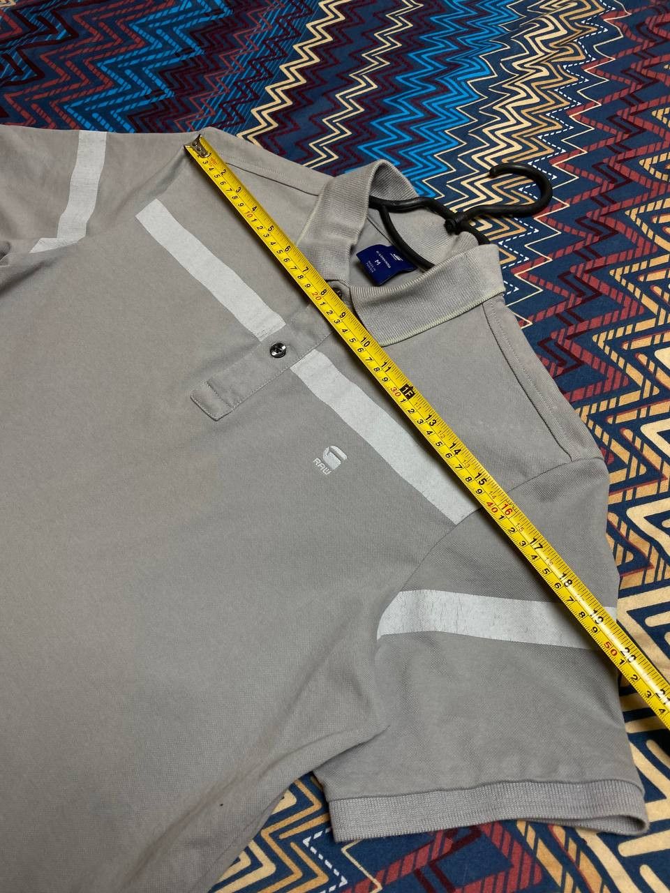 G-Star Streetwear T-Shirt gray G-Star Raw polos logo Y2K Vintage Size US M / EU 48-50 / 2 - 13 Thumbnail