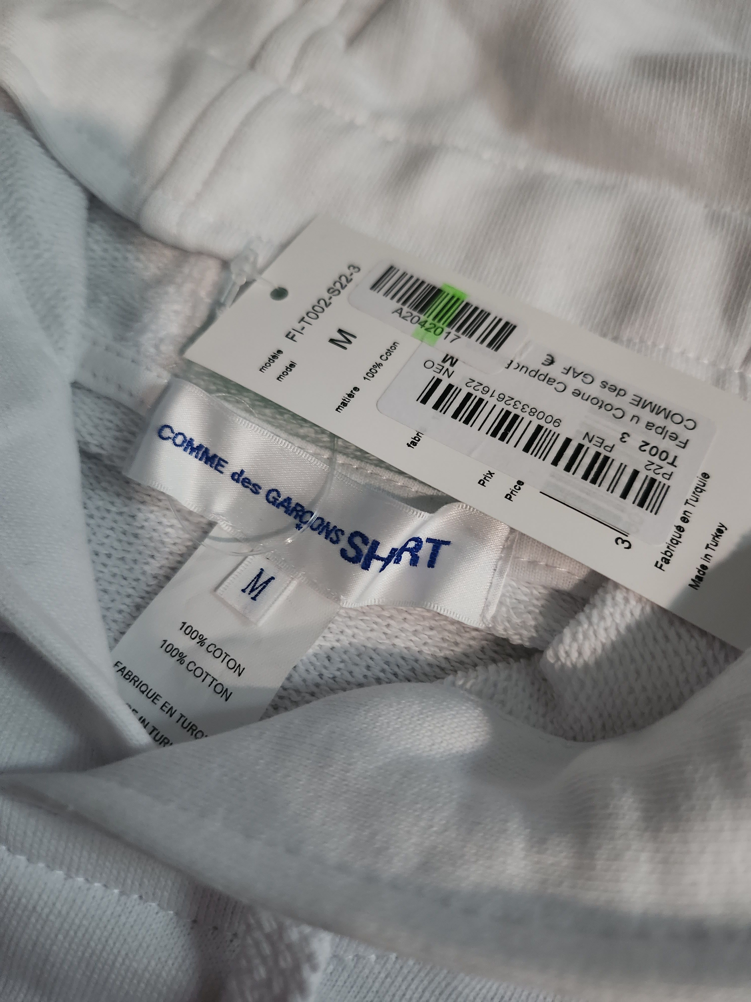 Comme des Garcons CdG SHIRT Splat Ploosh Hoodie Size US M / EU 48-50 / 2 - 3 Thumbnail