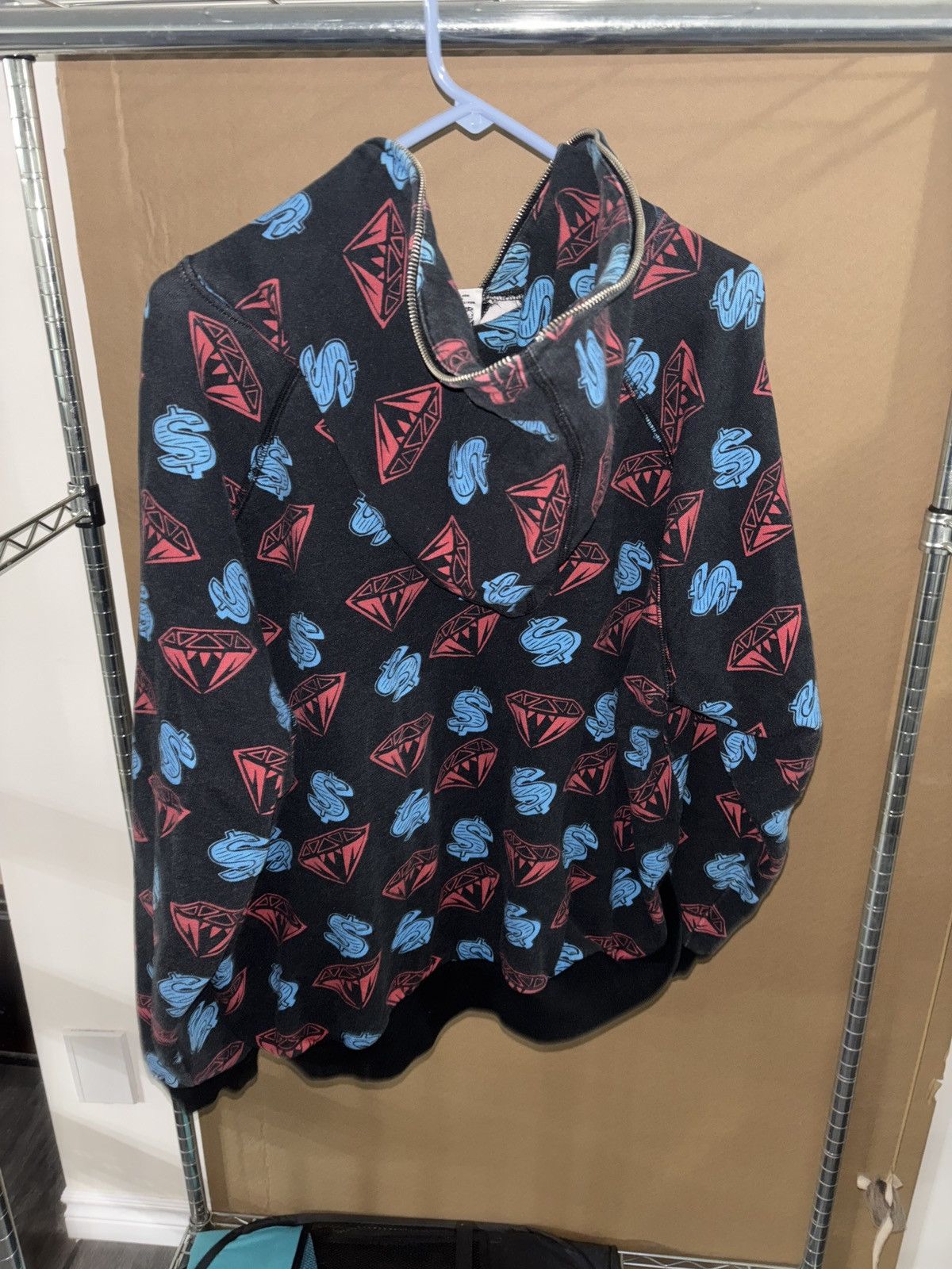 Billionaire Boys Club Billionaire boys club diamonds and dollars zip up Size US XL / EU 56 / 4 - 2 Thumbnail