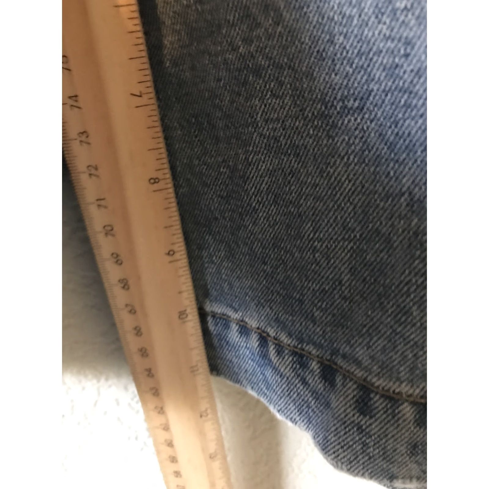 Vintage VINTAGE Solo Semore Denim Bermuda Shorts 40 Men Regular Blue Cotton USA 90s Pockets Size US 40 / EU 56 - 3 Thumbnail