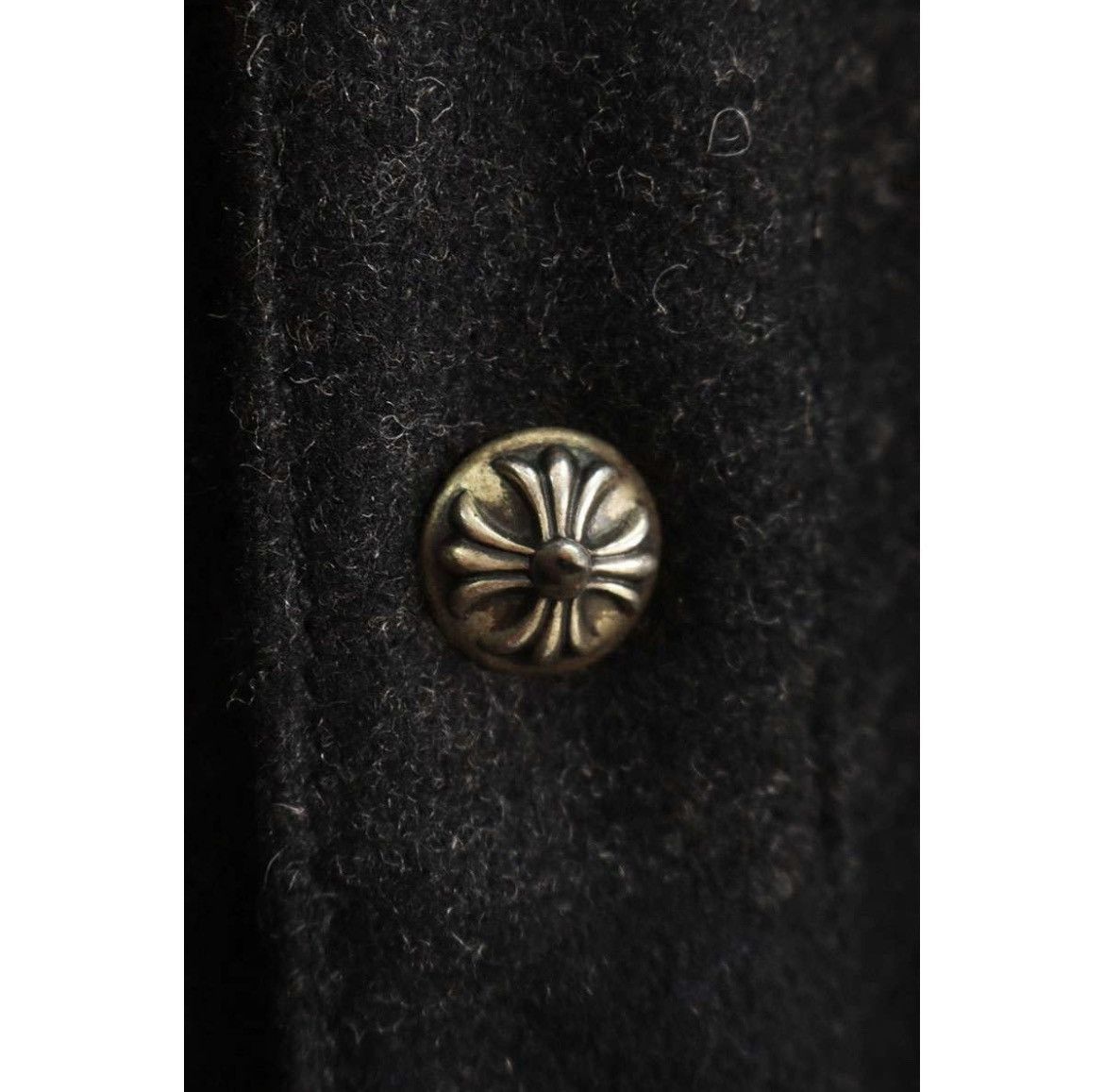Chrome Hearts Chrome Hearts CPO Jacket Cross Ball Button Wool Blend Size US M / EU 48-50 / 2 - 3 Thumbnail