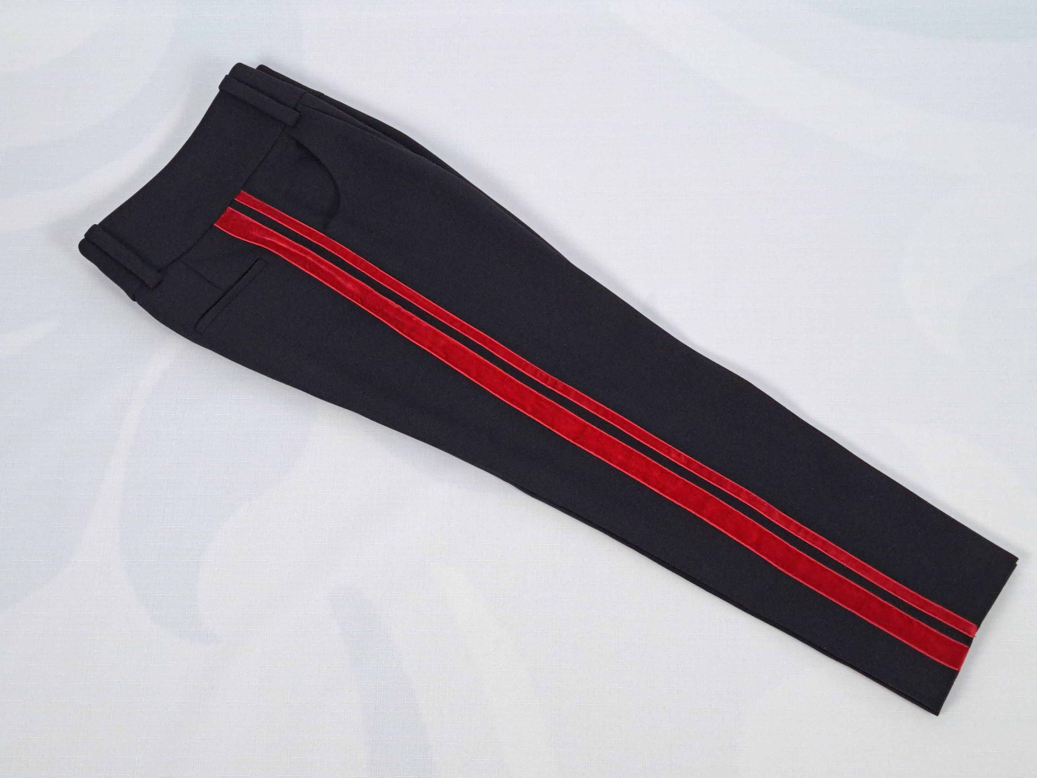 Petar Petrov Petar Petrov high waist wool pants with red stripe. Size 28" / US 6 / IT 42 - 10 Thumbnail