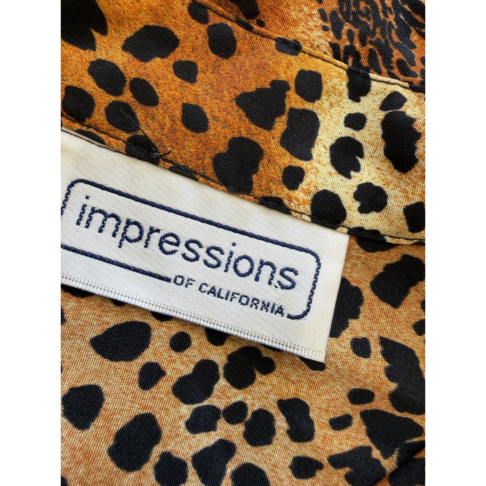 Vintage Vintage Cat Leopard Print Retro Top Buttondown Animal Size L / US 10 / IT 46 - 2 Thumbnail